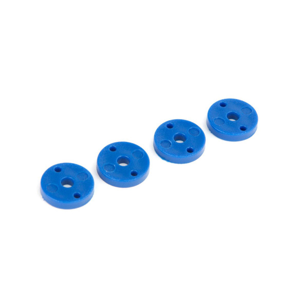 Electrix RC ECX Shock Pistons (4) Blue 2 Hole for Revenge Type E / N ECX0877