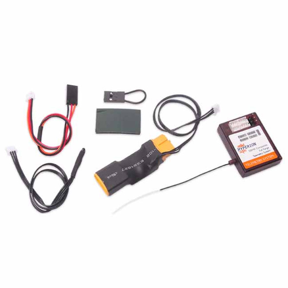 Hyperion DSMX Compatible Full Range Telemetry System (XT-60) DX7s, DX8, DX9