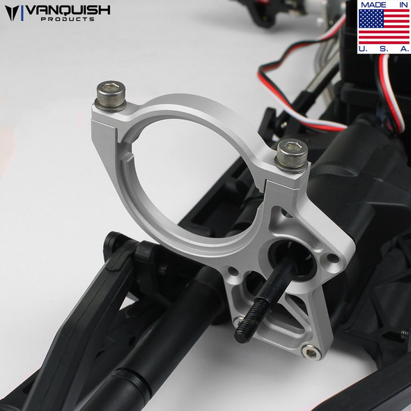 Vanquish VPS07991 Yeti Motor Plate Black Anodized for Axial Yeti or RR10 Bomber
