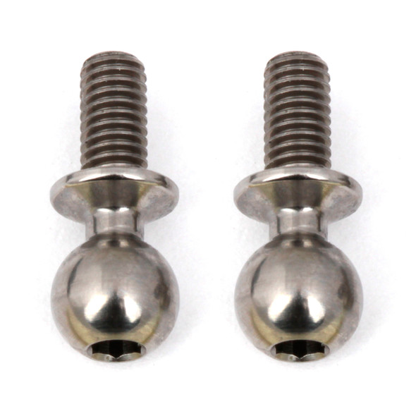 Associate 91751 FT HD Ti Ballstuds 6mm (2) : B6 / B64 / B64 Club Racer / B64D / B6D
