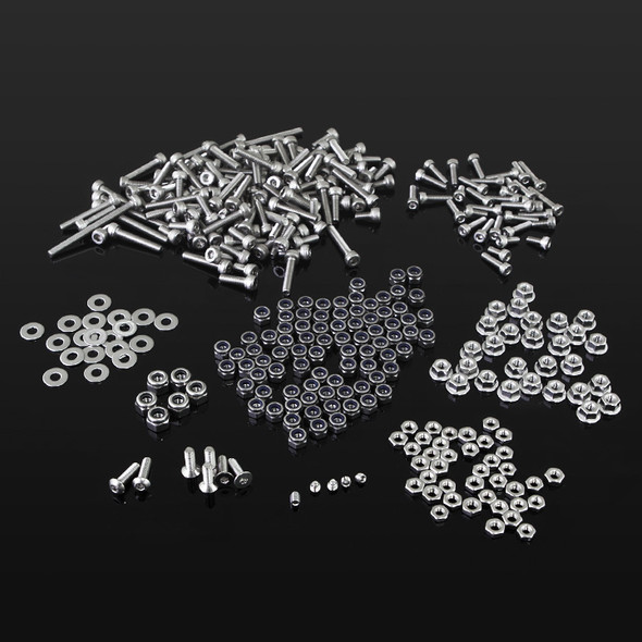 Gmade GM30036 Stainless Steel Hex Bolts & Nuts for GS01 4-Link Suspension