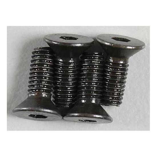 Dubro Flat Head Socket Screw 3.0mmx8 (4)