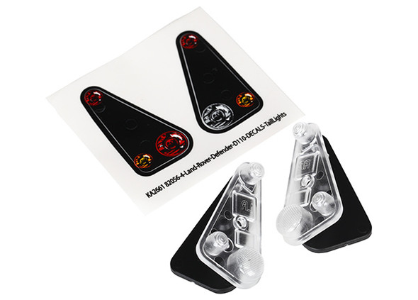 Traxxas Tail Light Housing (2) Lens (2) Decals Left & Right : TRX-4