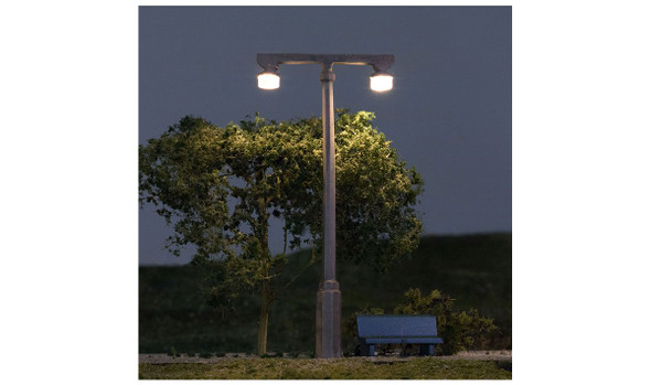 Woodland Scenics Twin Lamp - OO/HO Scale