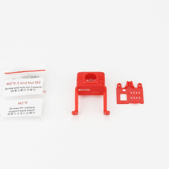 EMAX Babyhawk Parts Front and Back Shell of Camera Support Red