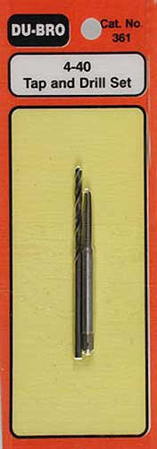 Dubro 361 Tap & Drill Set 4-40