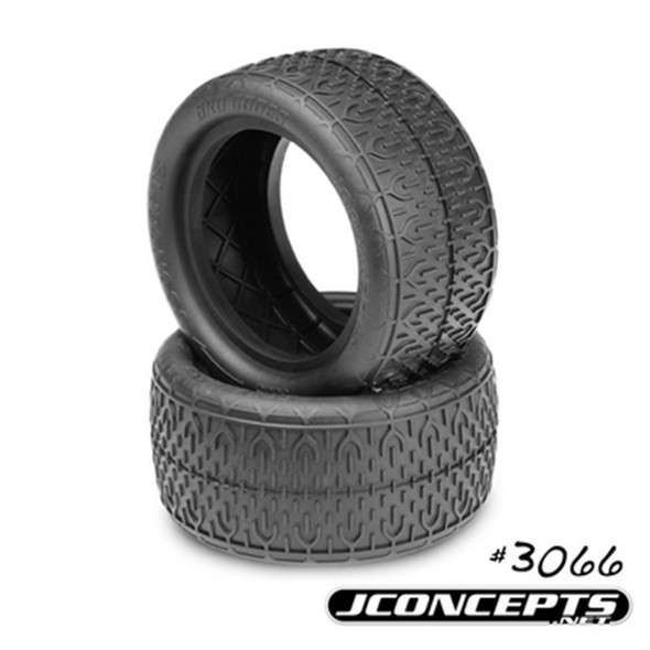 JConcepts 306602 Bro Codes 1/10th Buggy Rear Tires Green Compound (2)