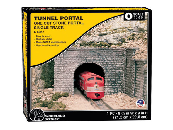 Woodland Scenics Cut Stone Single Portal - O Scale