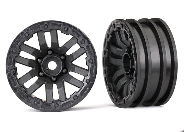 Traxxas 8271 Black Wheels : TRX-4