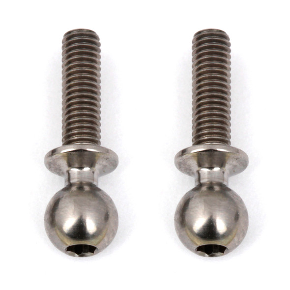 Associated 91753 FT HD Ti Ballstuds 10mm (2): B6 / B64 / B64 Club Racer / B64D / B6D