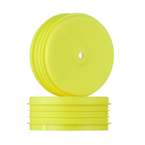 DeRacing Speedline Plus Buggy Wheels / Rims Fr Yellow TLR 22 2.0 ( 2 )