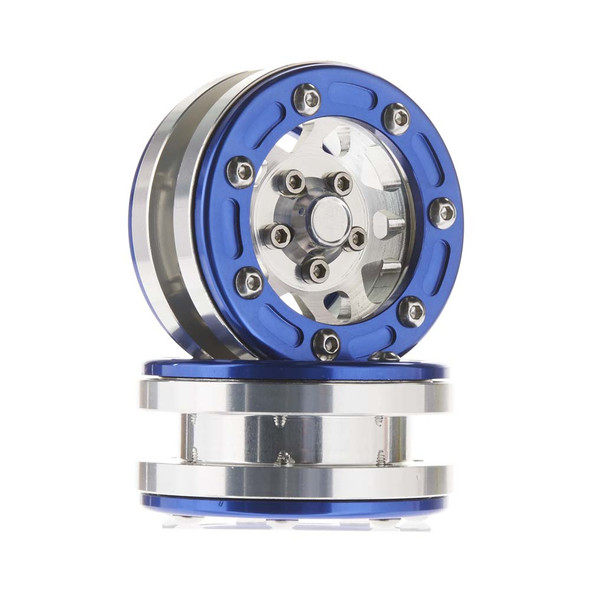 Integy Aluminum 10 Spoke Type 2A Off-Road 1.9 Wheel (2) C26173BLUE