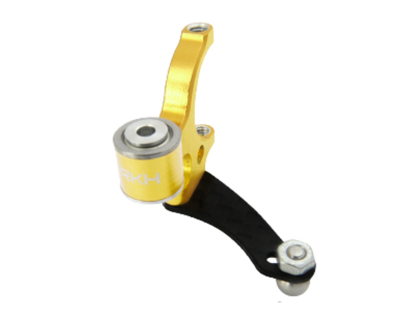 Rakon Heli 300X926-Y CNC Aluminum Tail Pitch Lever Set Gold Blade 300X