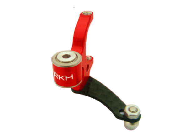 Rakon Heli 300X926-R CNC Aluminum Tail Pitch Lever Set Red Blade 300X