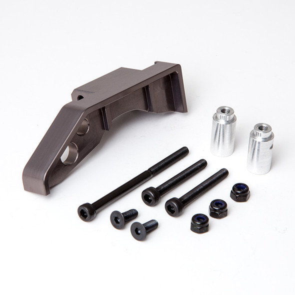 Gmade GM30033 R1 Front Axle Truss Upper Link Mount (Titanium Grey) : R1 Buggy