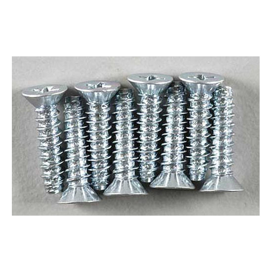 Dubro Flat Head Self-Tapping Screw 3.0mmx12 (8)