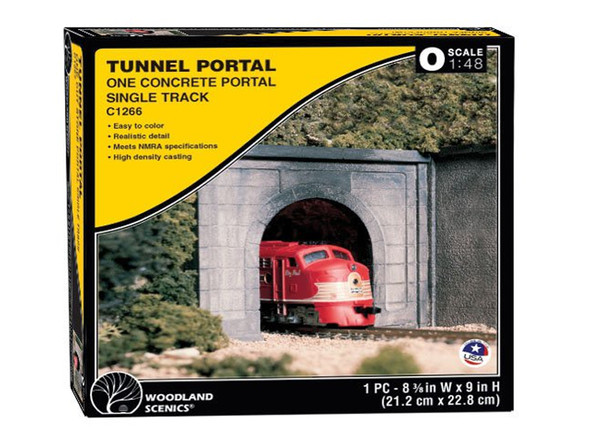 Woodland Scenics Concrete Single Portal - O Scale