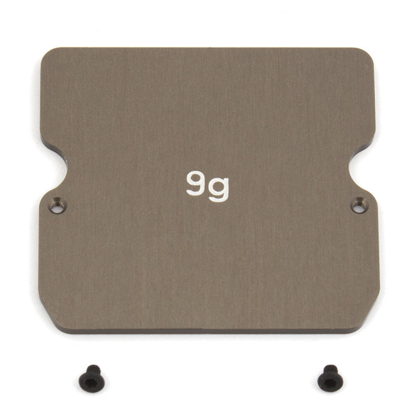 Associated FT Aluminum Chassis Weight, 9g : RC10B6 / B6 Club Racer / B6D