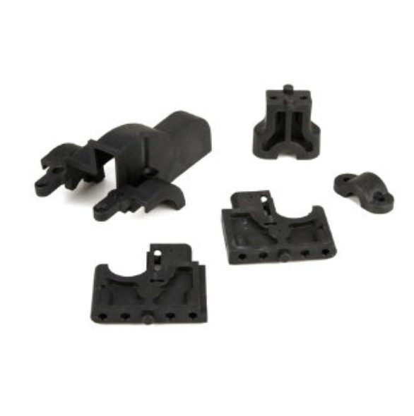 Losi LOS251022 Center Diff Mount, Drivetrain Mount & Gear Cover 1/5th 4WD Desert Buggy XL