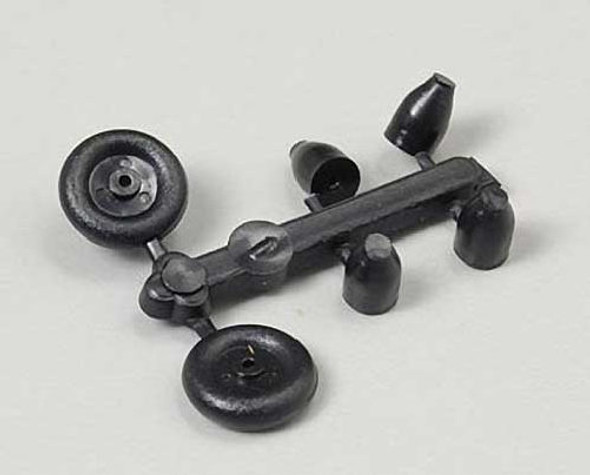 Dubro 38MTW Micro Tail Wheel w/Retainers 3/8" (2)