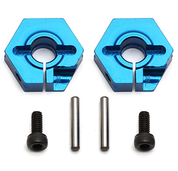 Associated 91409 Front Clamping Hexes (2) for RC10B5 / B5M