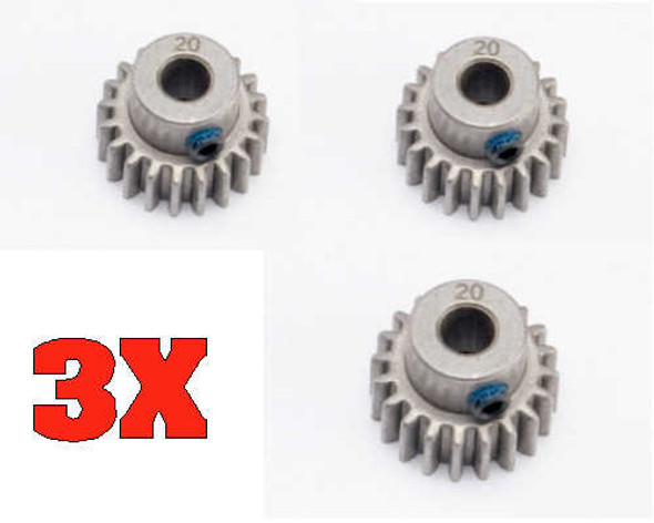 Traxxas 5644 18T Mod .8 (32P) Pinion Gear For 5mm Shaft (3) 1/10 Summit / E-Revo