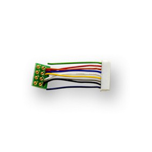Digitrax DHWHPS 9 pin to DCC medium plug short harness (1â€)