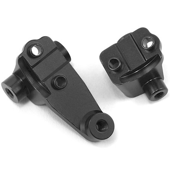 STRC ST8227FBK CNC Machined Alum Front Lower Shock Mount Black (2): Traxxas TRX-4