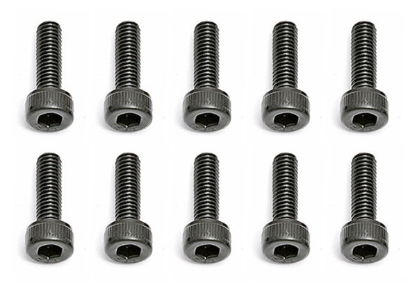 Associated 25620 Screws, 3x10 mm SHCS 10pc