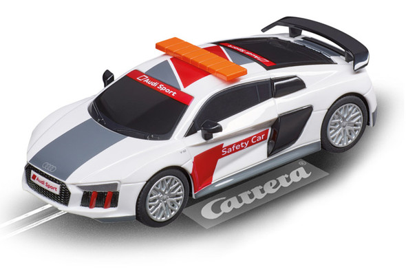 Carrera 64063 Audi R8 V10 Plus Safety Car w/ Lights 1/43 Slot Car