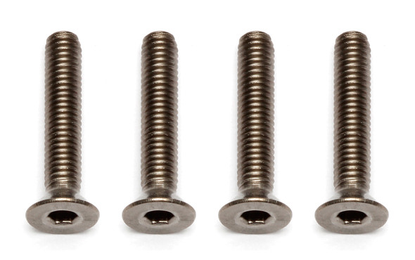 Associated 91596 FT Ti Screws 3x16 mm FHCS : B6 /B64 /B64 Club Racer /B64D /B6D
