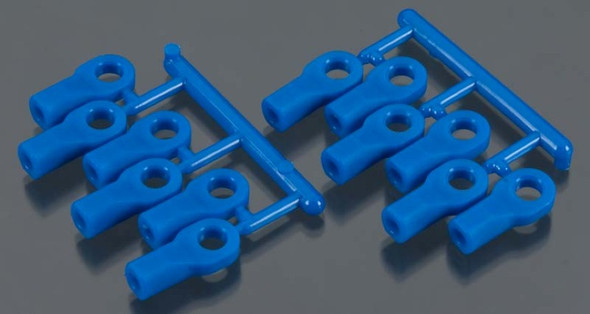 RPM 80475 Rod Ends Short Blue Slash, Summit, T/E Maxx, E/Revo, Slayer, Rustler