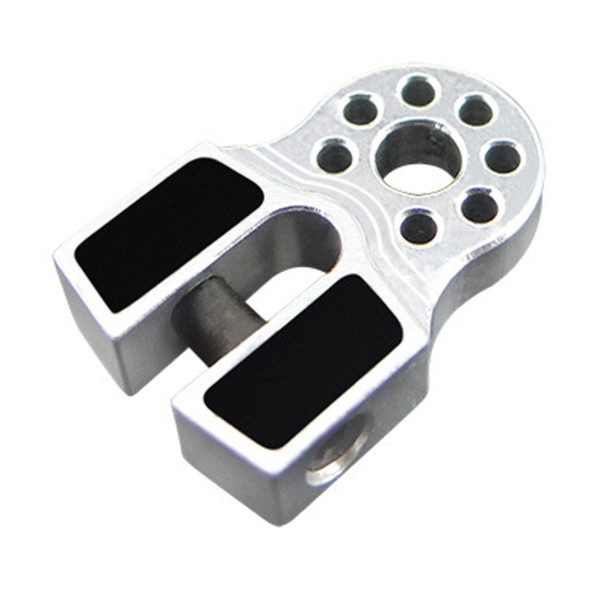 Hot Racing 1/10 Aluminum Winch Flat Link Silver