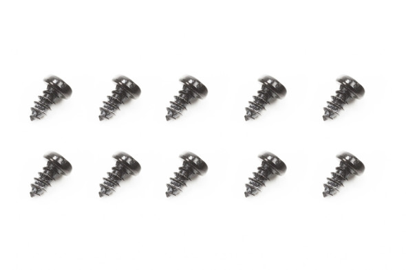 ARRMA AR736306 BUTTON HEAD CROSS TAPPING SCREW M3X6MM (10) : GRANITE / FAZON