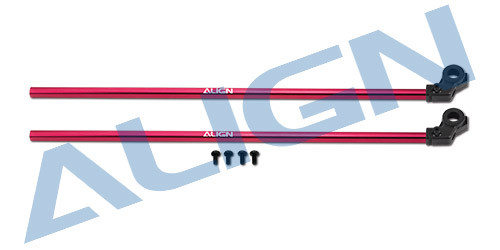 Align H15T002AR 150 Tail Boom-Red :T-Rex 150