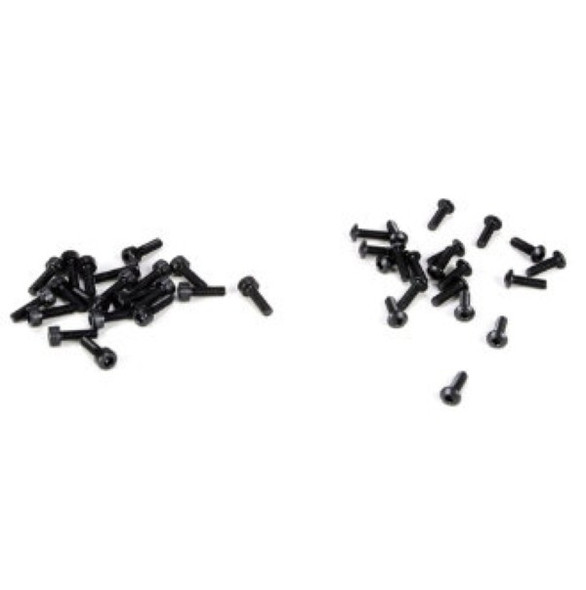 Losi LOSB6450 Wheel Screw Set, 3x10mm BH & Cap (20ea) 1/5th Scale 5ive-T