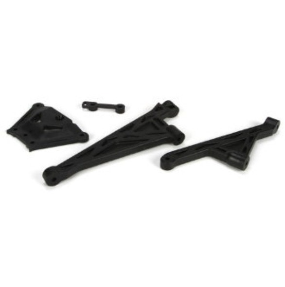 Losi LOSB2558 F&R Chassis Brace & Spacer Set 1/5 4WD 5IVE-T