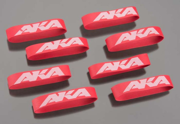 AKA Racing 44002 Tire Mounting Bands (8) For all 1/10 and 1/8 Vehicles