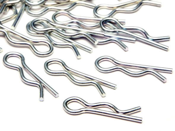 HPI 6123 Body Clips/Pin Large 8mm (20)