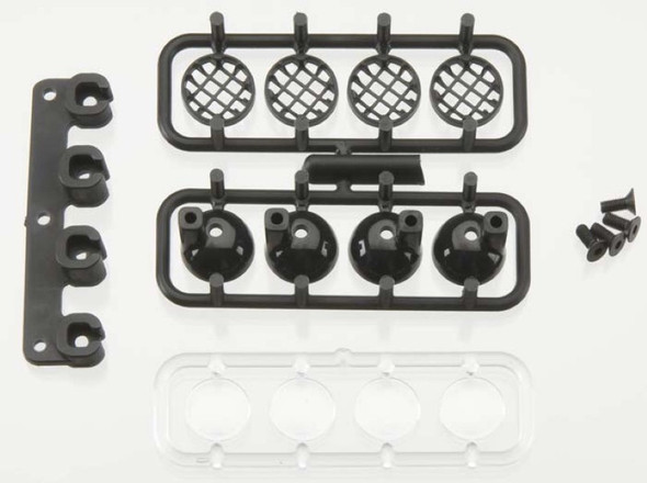 RPM 80982 Light Canister Set Black Slash 4X4