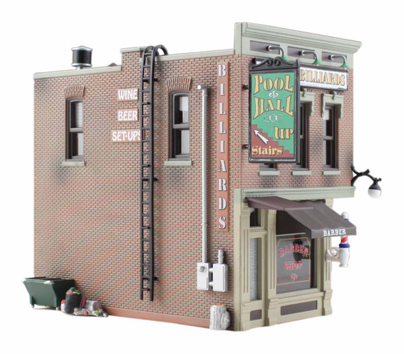 Woodland Scenics Built / Ready Corner Emporium N Railroad Train Building BR4923