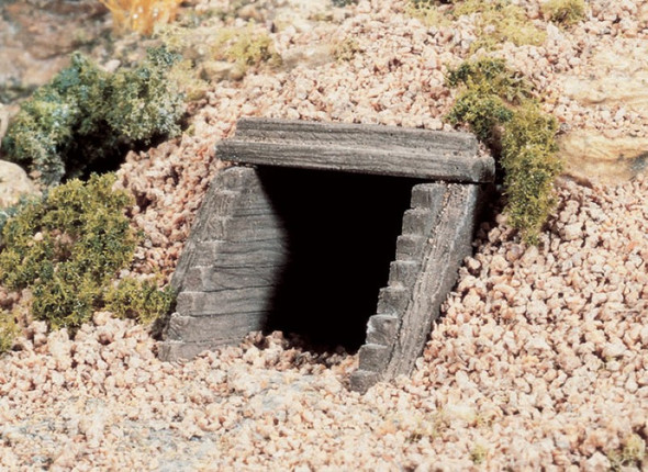 Woodland Scenics Timber Culvert (2) HO C1265