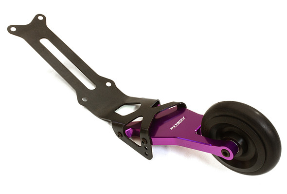 Integy Aluminum Wheelie Bar Kit : Traxxas X-Maxx 4X4 C27054PURPLE