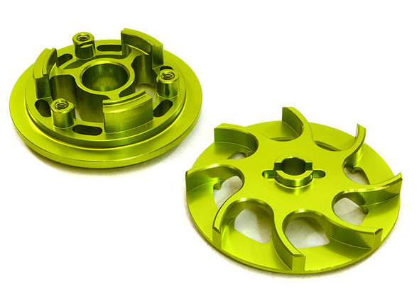 Integy Aluminum Slipper Pressure Plate & Hub : Traxxas X-Maxx 4X4 C27074GREEN