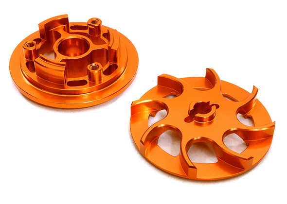 Integy Aluminum Slipper Pressure Plate & Hub : Traxxas X-Maxx 4X4 C27074ORANGE