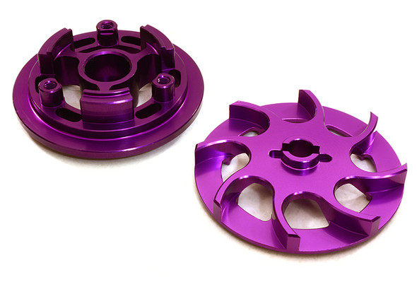 Integy Aluminum Slipper Pressure Plate & Hub : Traxxas X-Maxx 4X4 C27074PURPLE