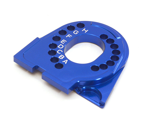 Integy Aluminum Motor Mounting Plate: Traxxas TRX-4 C27982BLUE