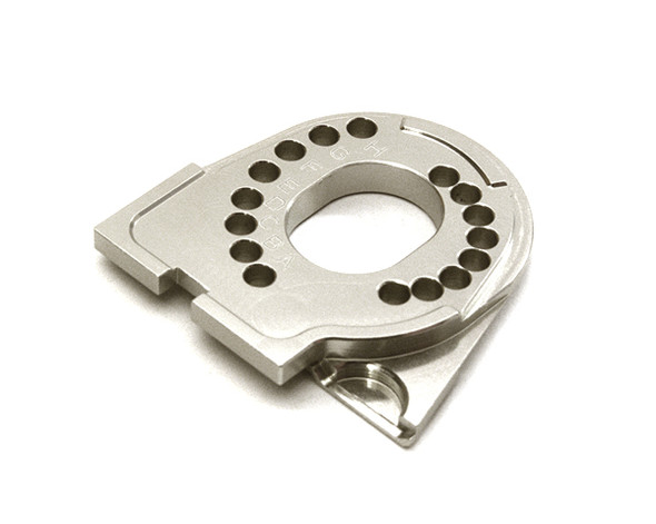 Integy Aluminum Motor Mounting Plate: Traxxas TRX-4 C27982SILVER