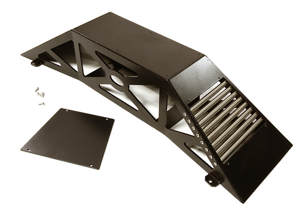 Integy Realistic Heavy-Duty Metal Display Ramp : 1/10 Off-Road C28120BLACK