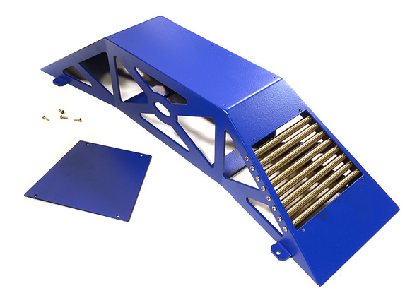 Integy Realistic Heavy-Duty Metal Display Ramp : 1/10 Off-Road C28120BLUE
